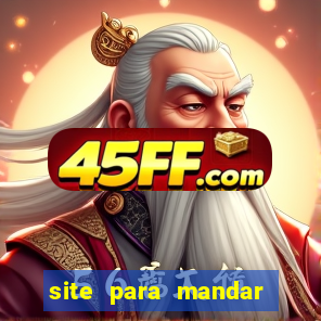 site para mandar cartas para presos